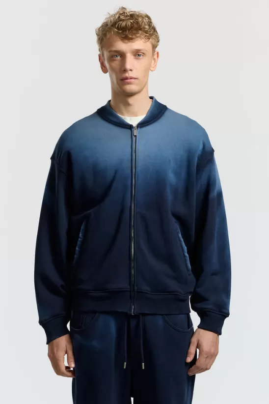 COTTONCITIZEN Sweatshirts | Sweatshirts<Berlin Bomber Jacket (Sale) NavyCast