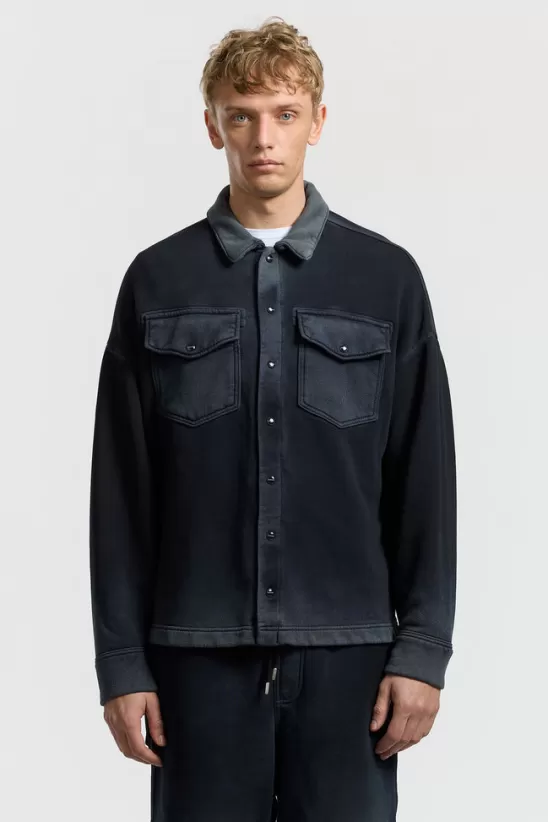 COTTONCITIZEN Shirts | Shirts<Boston Buttondown VintageBlack