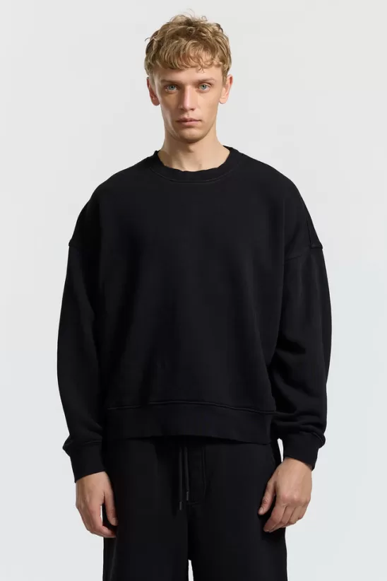 COTTONCITIZEN Sweatshirts | Sweatshirts<Boston Crew JetBlack