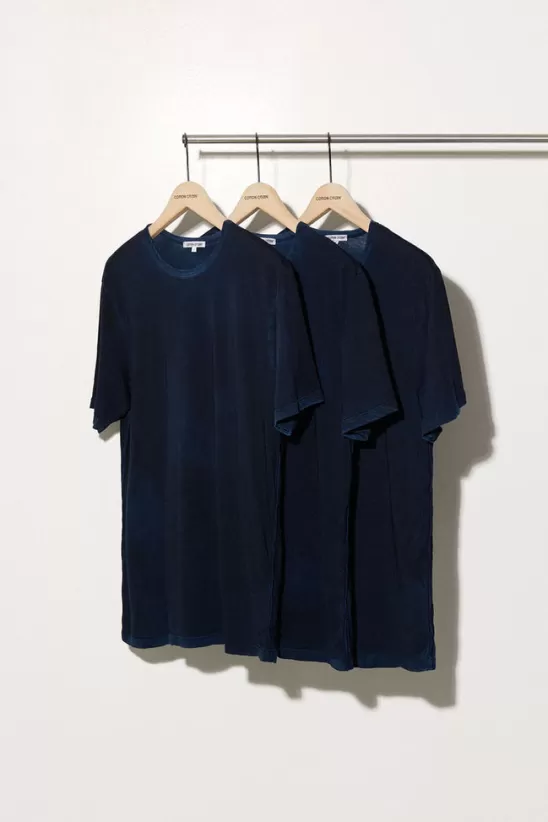 COTTONCITIZEN 3-packs<Classic Crewneck Tee (3-Pack) VintageNavy