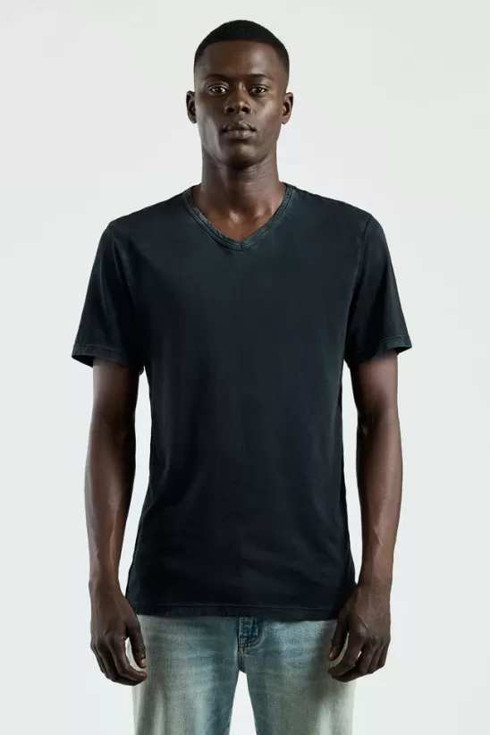 COTTONCITIZEN Tees<Classic V-Neck Tee VintageBlack