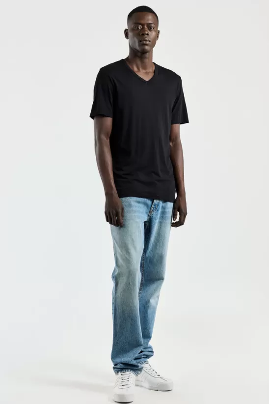 COTTONCITIZEN Tees<Classic V-Neck Tee JetBlack