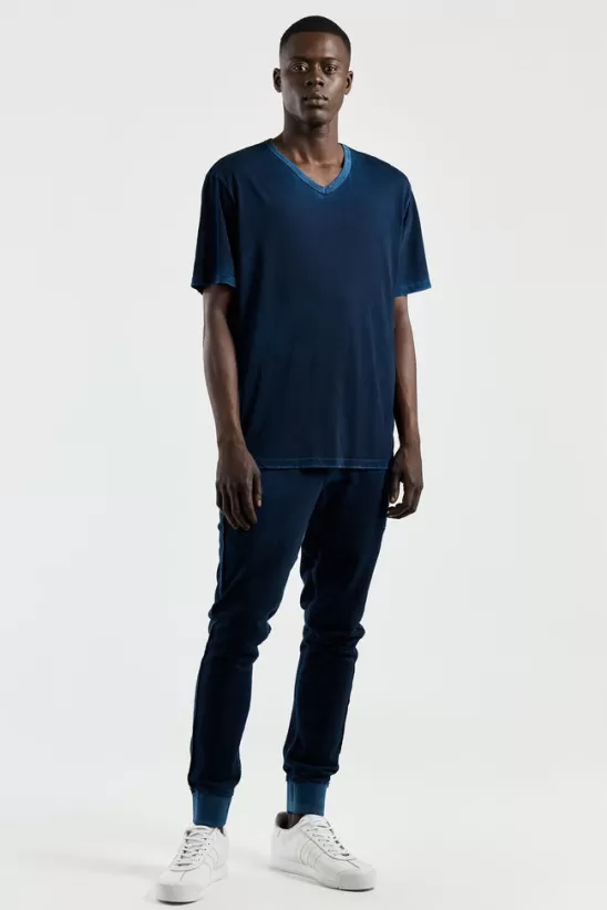 COTTONCITIZEN Tees<Classic V-Neck Tee VintageNavy