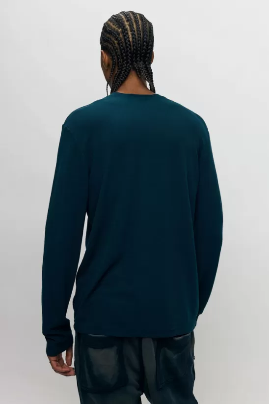 COTTONCITIZEN Sale<Hendrix Crew Shirt (Sale) DarkTeal