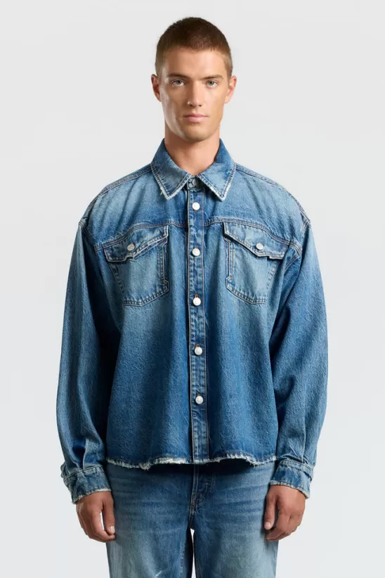 COTTONCITIZEN Denim<Overshirt Roxbury