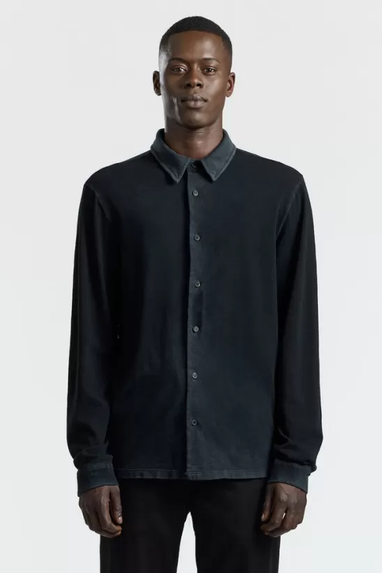 COTTONCITIZEN Shirts<Presley Buttondown VintageBlack