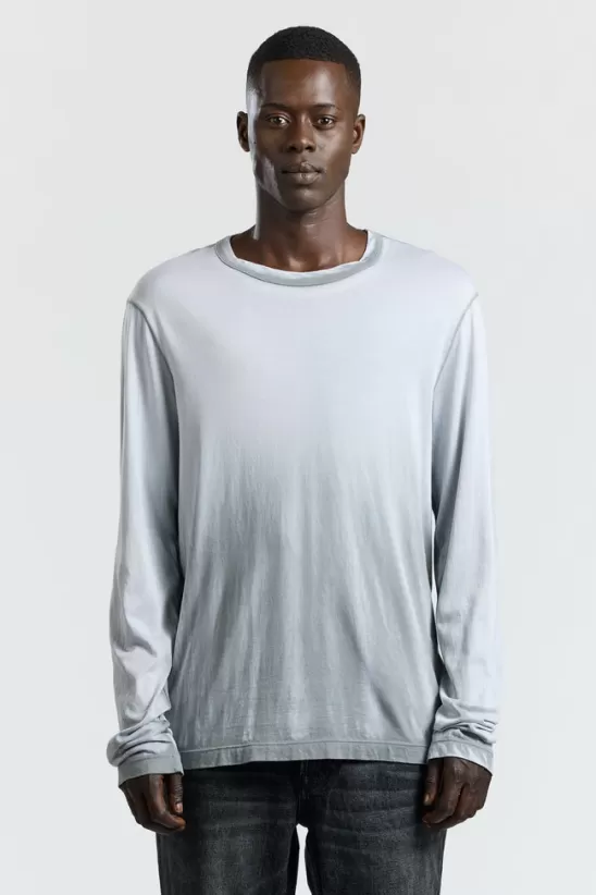 COTTONCITIZEN Shirts<Prince Long Sleeve Shirt CementCast