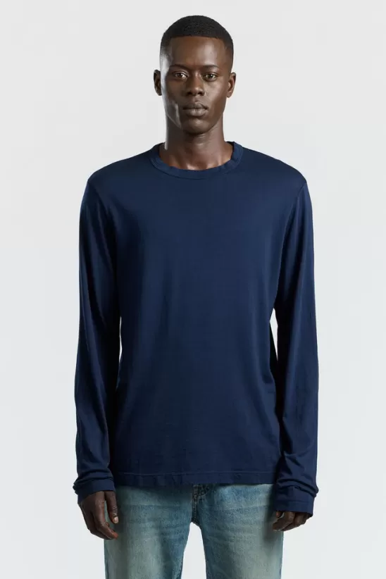 COTTONCITIZEN Shirts<Prince Long Sleeve Shirt SuperNavy