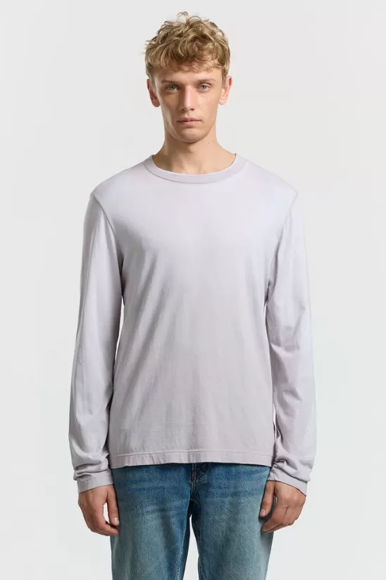 COTTONCITIZEN Shirts<Prince Long Sleeve Shirt SilverCast