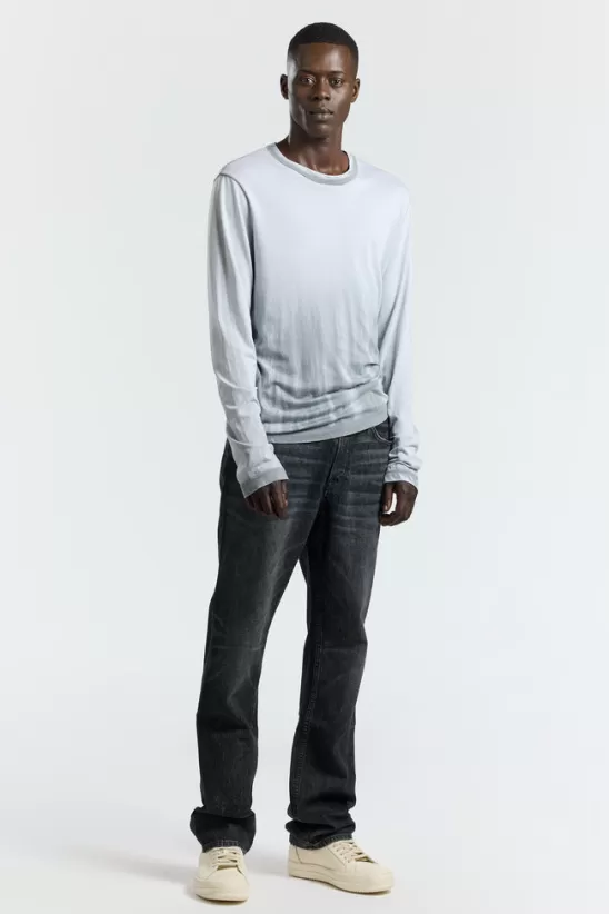 COTTONCITIZEN Shirts<Prince Long Sleeve Shirt CementCast