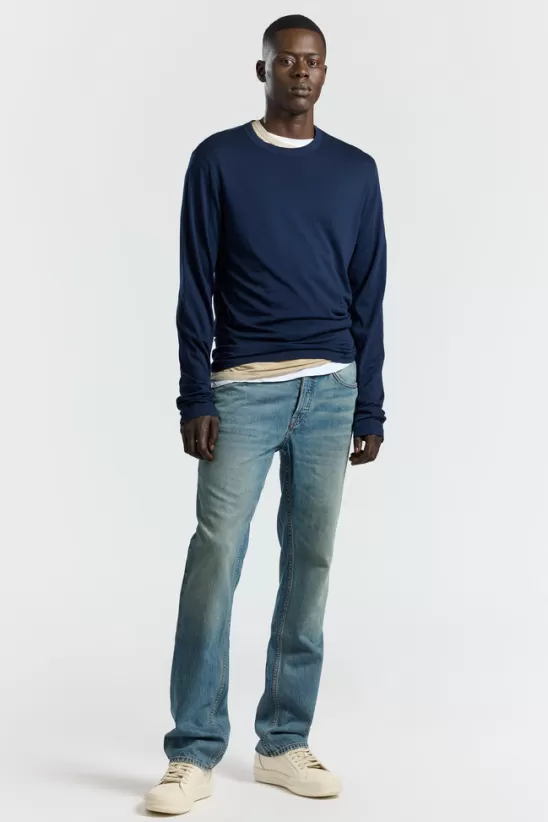 COTTONCITIZEN Shirts<Prince Long Sleeve Shirt SuperNavy