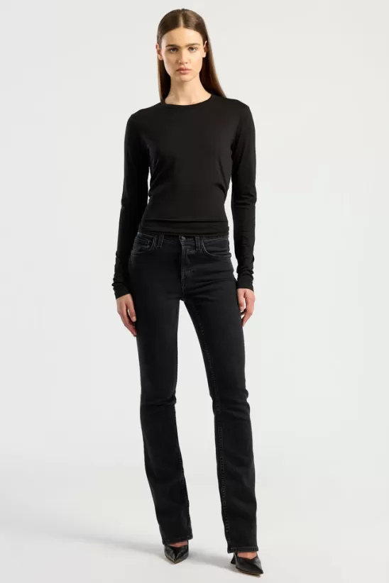 COTTONCITIZEN Shirts<Standard Long Sleeve Shirt JetBlack