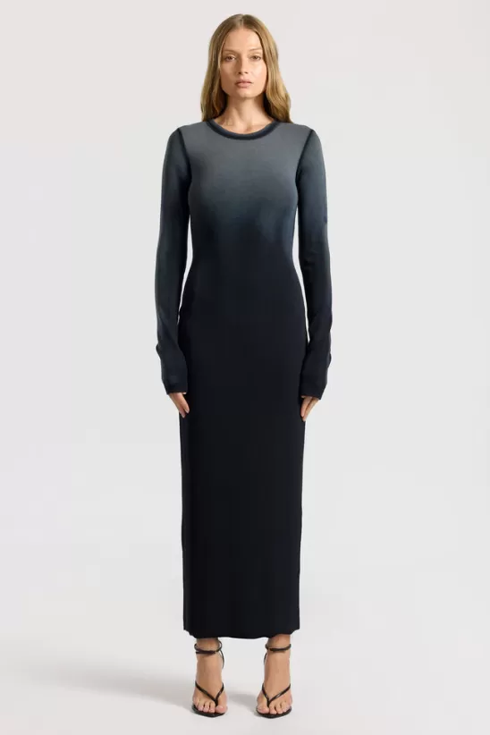 COTTONCITIZEN Dresses + Skirts<Verona Crewneck Maxi Dress BlackCast