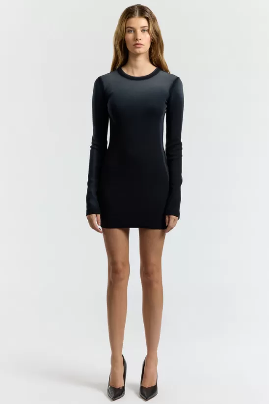 COTTONCITIZEN Dresses + Skirts<Verona Crewneck Mini Dress BlackCast