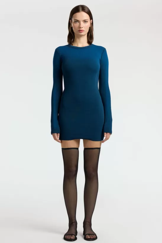 COTTONCITIZEN Dresses + Skirts<Verona Crewneck Mini Dress HarborCast