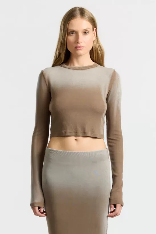 COTTONCITIZEN Shirts<Verona Crop (Sale) CamelCast