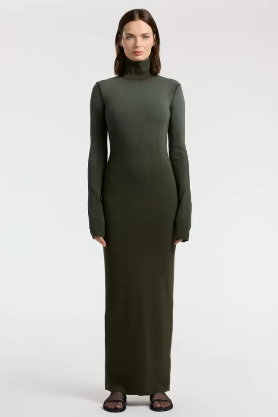 COTTONCITIZEN Dresses + Skirts<Verona Turtleneck Maxi Dress AlpineCast